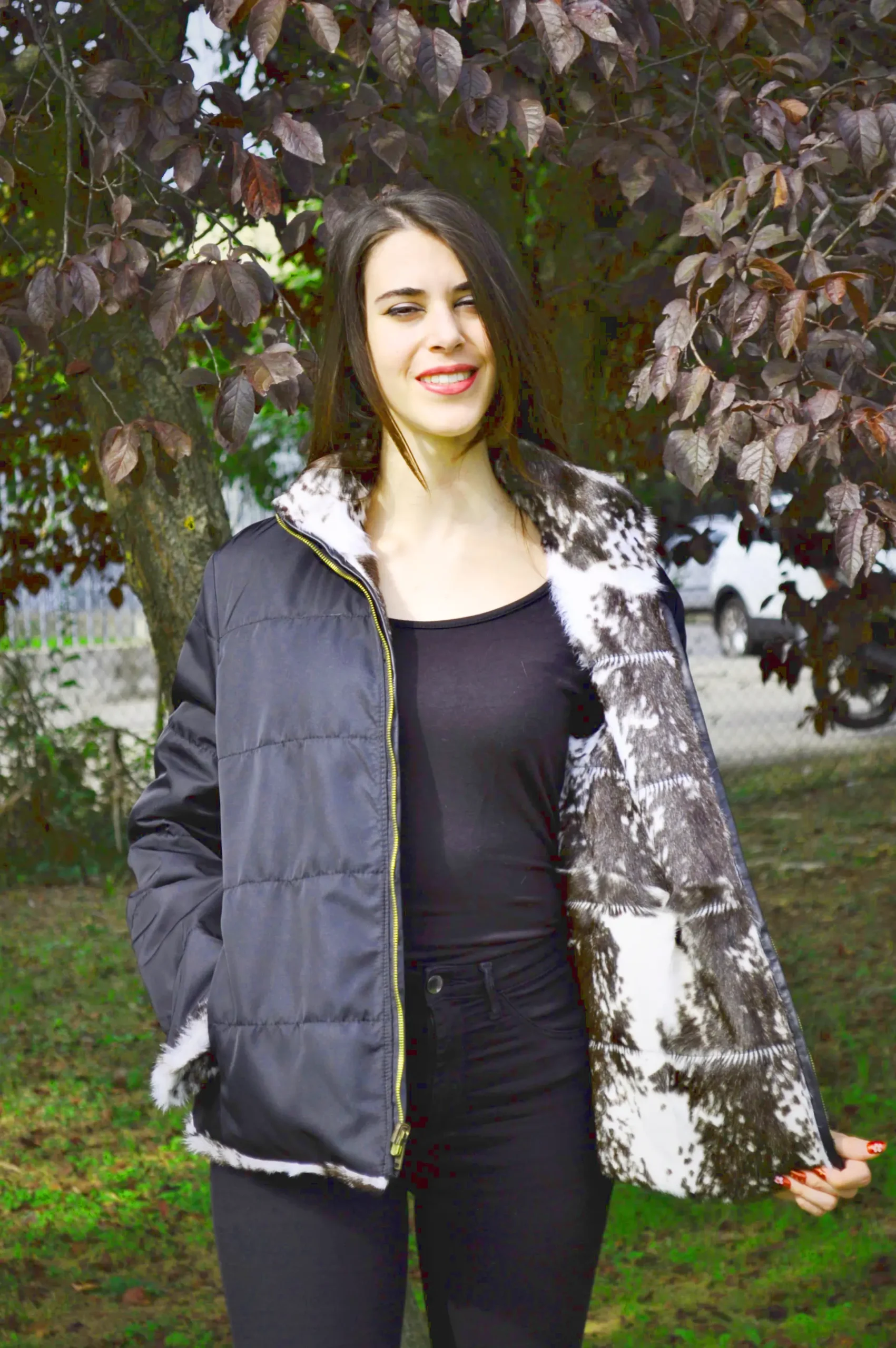 Impermeabile + kid naturale reversibile